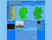 Tablet Screenshot of internetwetter.de